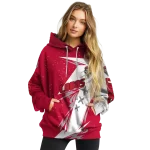 new mexico lobos dynamic slash red white hoodie best selling