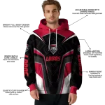 new mexico lobos futuristic pattern red black hoodie best selling