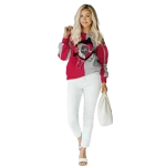 new mexico lobos heartbeat graphic red hoodie best selling