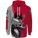 new mexico lobos jack skellington red hoodie best selling