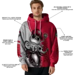 new mexico lobos jack skellington red hoodie best selling