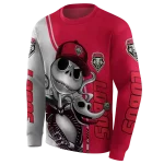 new mexico lobos jack skellington red hoodie best selling