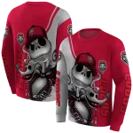 new mexico lobos jack skellington red hoodie best selling