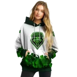 new mexico lobos lucky motif white green hoodie best selling