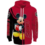 new mexico lobos mickey mouse red black hoodie best selling