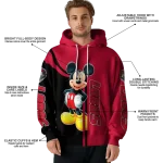 new mexico lobos mickey mouse red black hoodie best selling