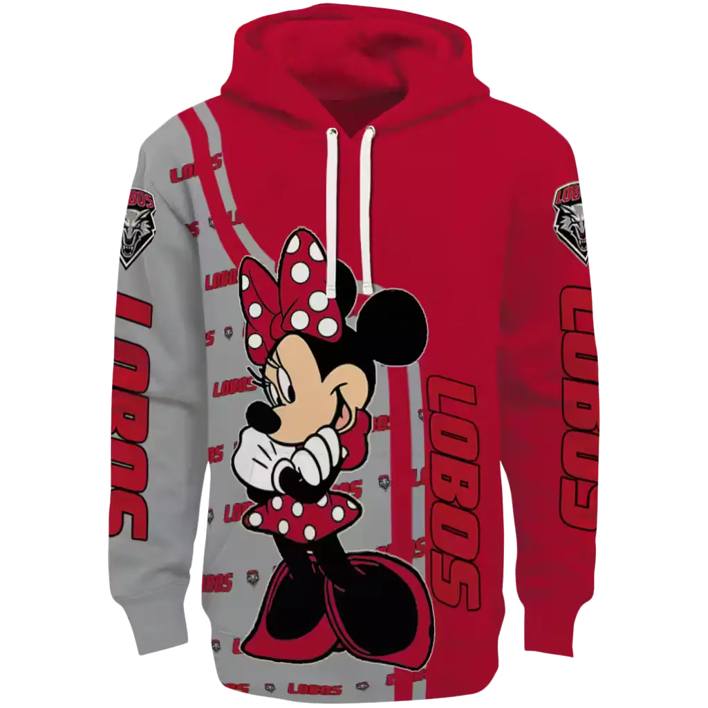 new mexico lobos minnie mouse red hoodie best selling new mexico lobos minnie mouse red hoodie best selling