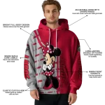 new mexico lobos minnie mouse red hoodie best selling