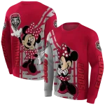 new mexico lobos minnie mouse red hoodie best selling