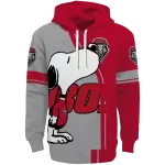 new mexico lobos playful snoopy red hoodie best selling