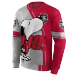 new mexico lobos playful snoopy red hoodie best selling