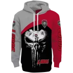 new mexico lobos skull punisher grey black hoodie best selling