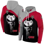 new mexico lobos skull punisher grey black hoodie best selling