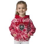 new mexico lobos tie dye pattern red hoodie best selling