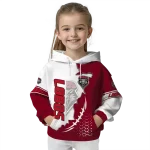 new mexico lobos triangular pattern red white hoodie best selling