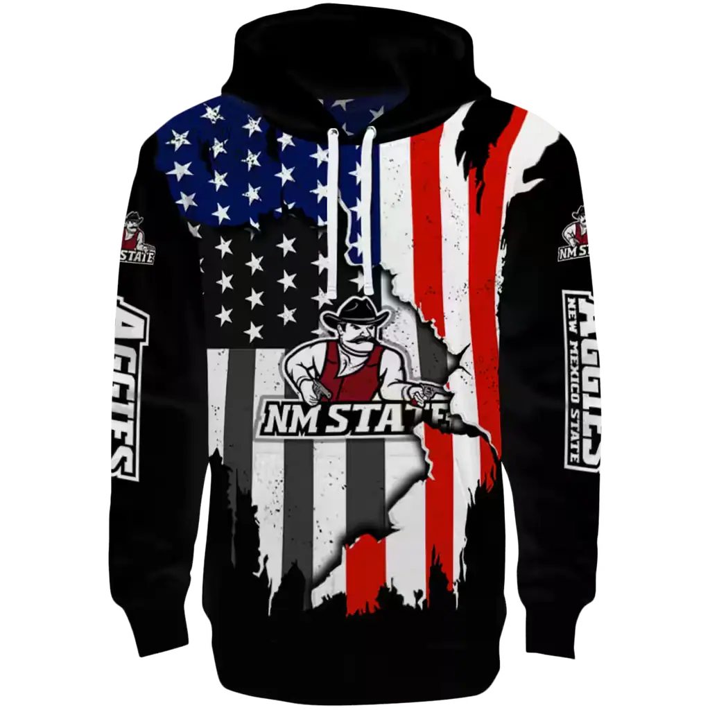 new mexico state aggies american pride black hoodie best selling new mexico state aggies american pride black hoodie best selling
