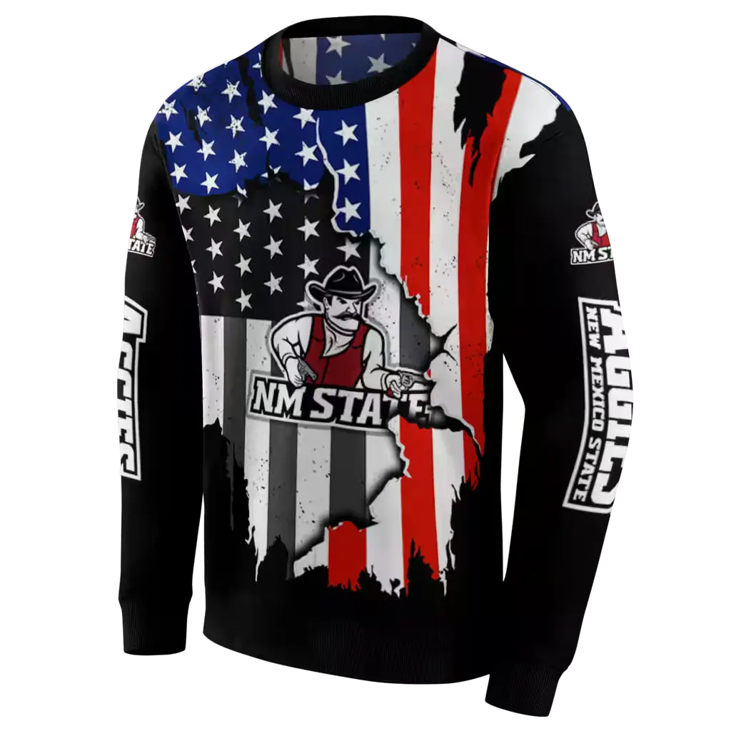 new mexico state aggies american pride black hoodie new arrival new mexico state aggies american pride black hoodie new arrival
