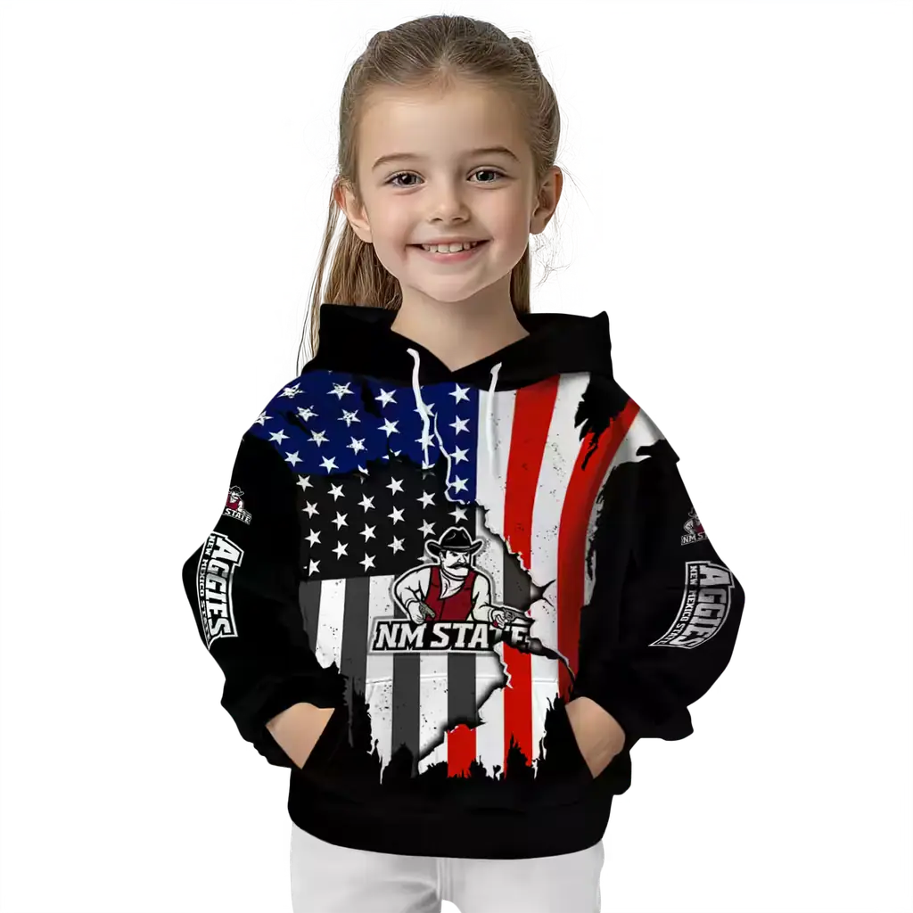new mexico state aggies american pride black hoodie top rated new mexico state aggies american pride black hoodie top rated