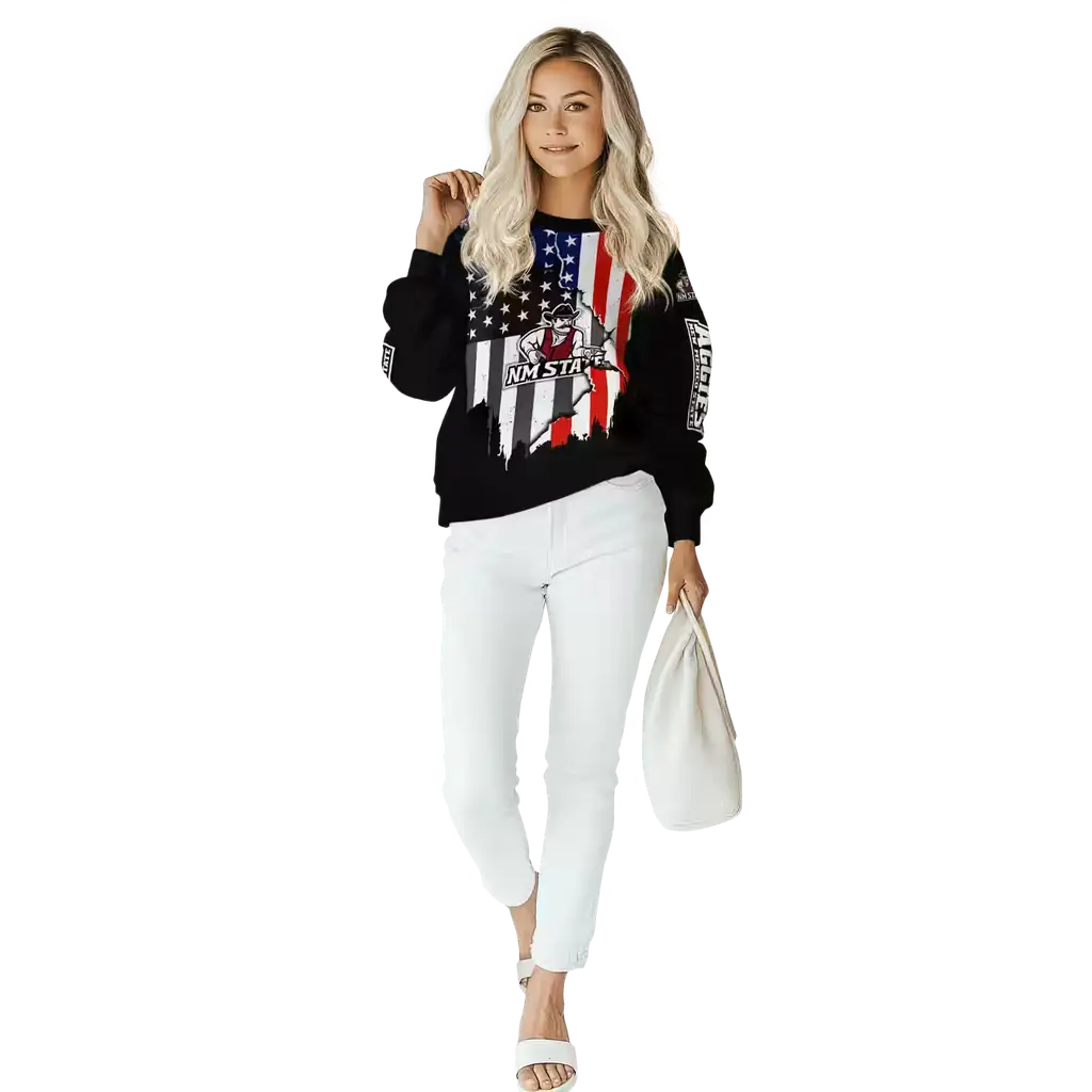 new mexico state aggies american pride black hoodie trendy new mexico state aggies american pride black hoodie trendy