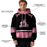 new mexico state aggies awareness ribbon black pink hoodie best selling