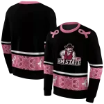 new mexico state aggies awareness ribbon black pink hoodie best selling