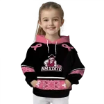 new mexico state aggies awareness ribbon black pink hoodie best selling