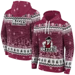 new mexico state aggies christmas trees crimson hoodie best selling