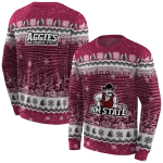 new mexico state aggies christmas trees crimson hoodie best selling
