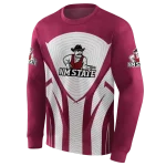 new mexico state aggies concentric lines crimson black hoodie best selling