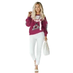 new mexico state aggies football heartbeat crimson hoodie best selling