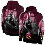 new mexico state aggies halloween vibes crimson black hoodie best selling