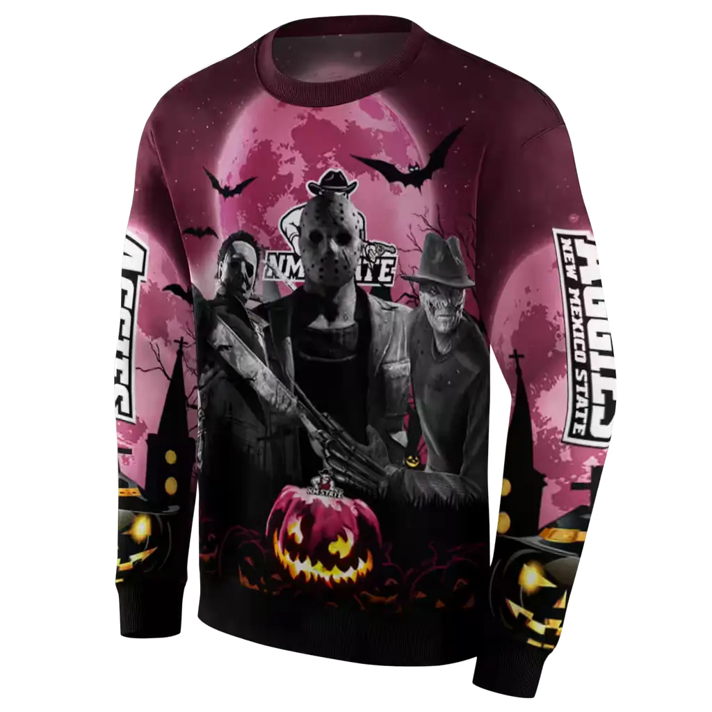 new mexico state aggies halloween vibes crimson black hoodie new arrival new mexico state aggies halloween vibes crimson black hoodie new arrival
