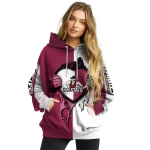 new mexico state aggies heartbeat graphic crimson hoodie best selling