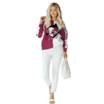 new mexico state aggies heartbeat graphic crimson hoodie best selling