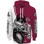 new mexico state aggies jack skellington crimson hoodie best selling