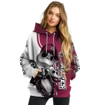 new mexico state aggies jack skellington crimson hoodie best selling
