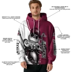 new mexico state aggies jack skellington crimson hoodie best selling