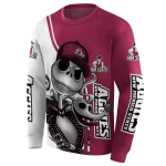 new mexico state aggies jack skellington crimson hoodie best selling