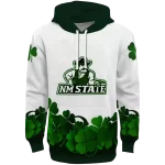 new mexico state aggies lucky motif white green hoodie best selling