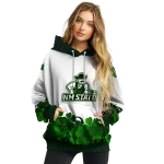 new mexico state aggies lucky motif white green hoodie best selling