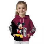 new mexico state aggies mickey mouse crimson black hoodie best selling