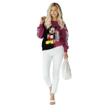 new mexico state aggies mickey mouse crimson black hoodie best selling