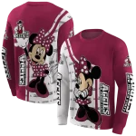 new mexico state aggies minnie mouse crimson hoodie best selling