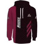 new mexico state aggies monogram pattern crimson hoodie best selling