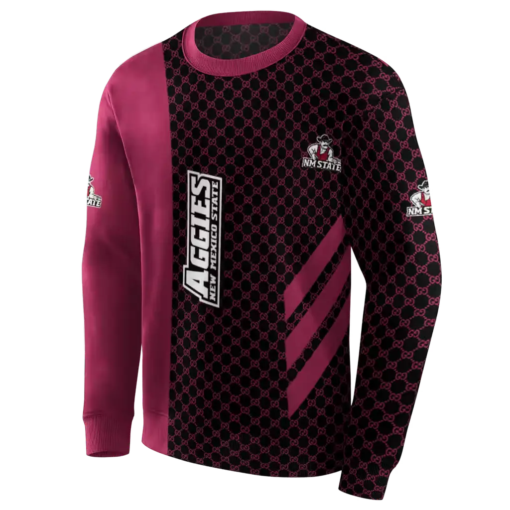 new mexico state aggies monogram pattern crimson hoodie new arrival new mexico state aggies monogram pattern crimson hoodie new arrival