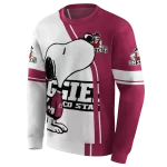 new mexico state aggies playful snoopy crimson hoodie best selling