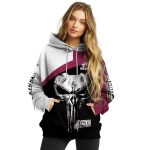 new mexico state aggies skull punisher white black hoodie best selling