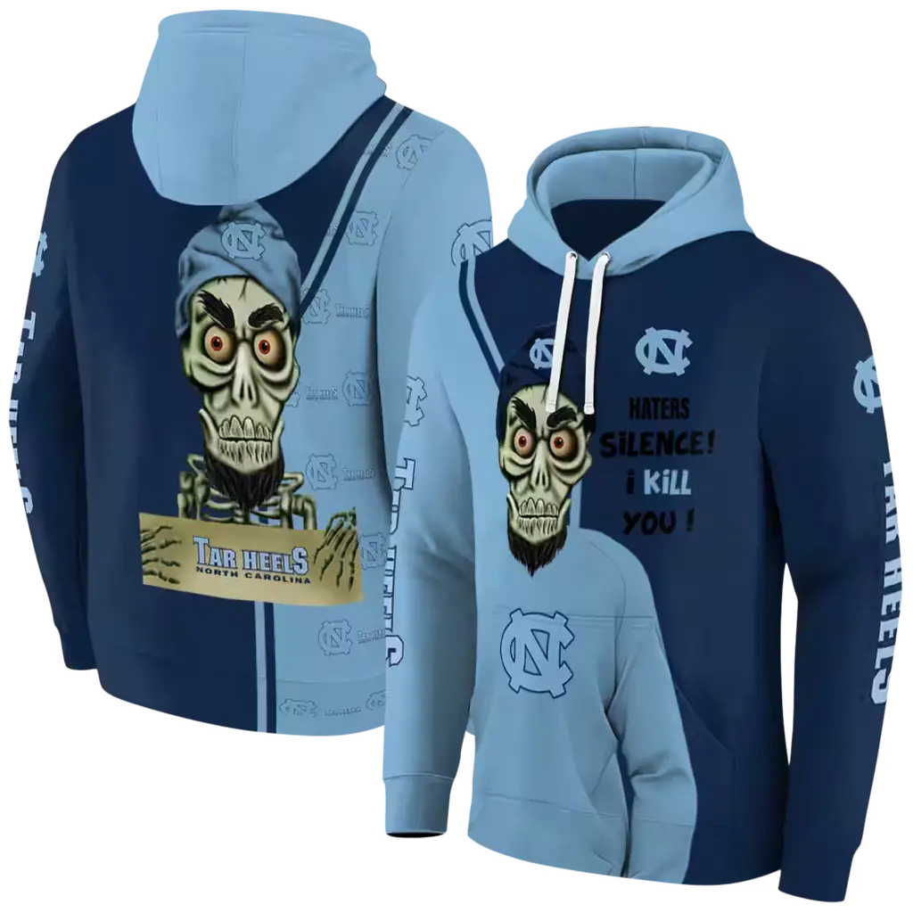 north carolina tar heels achmed skull light blue hoodie fashion forward north carolina tar heels achmed skull light blue hoodie fashion forward