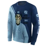 north carolina tar heels achmed skull light blue hoodie best selling