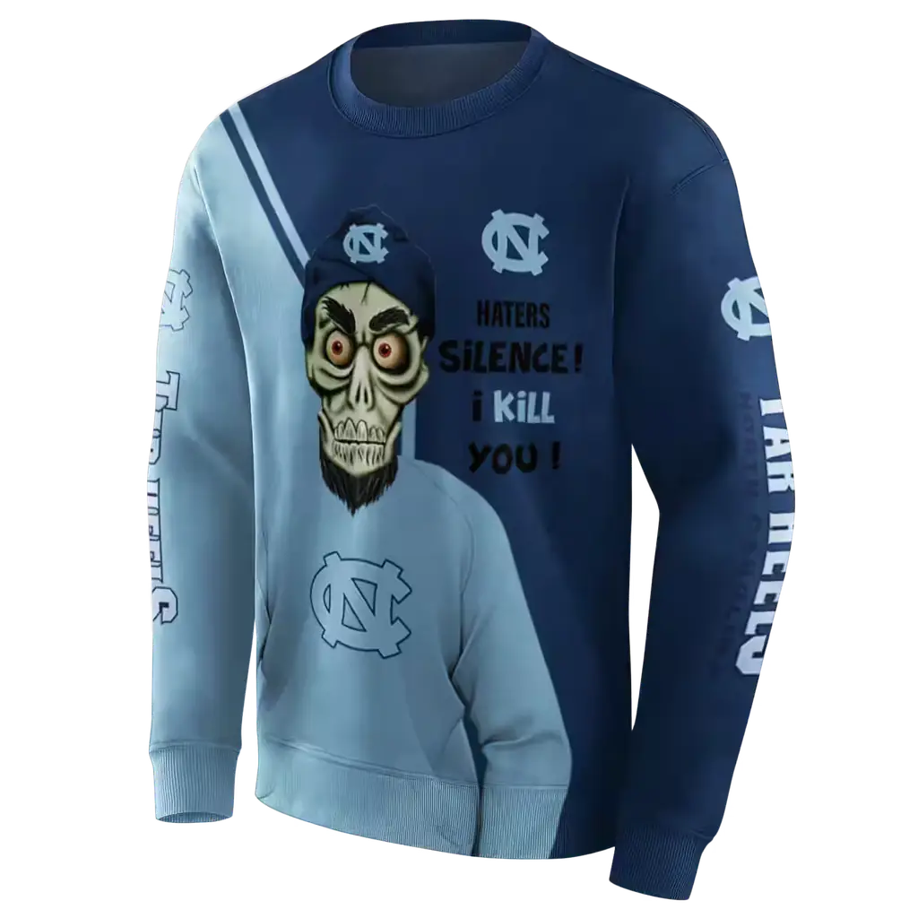 north carolina tar heels achmed skull light blue hoodie new arrival north carolina tar heels achmed skull light blue hoodie new arrival